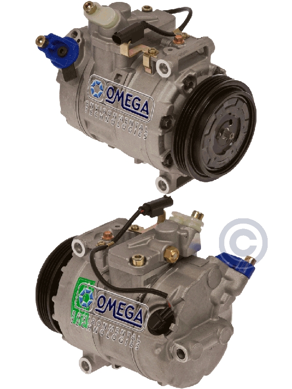 New AC A/C Compressor with Clutch for BMW 545i 550i 645Ci 650i 745i 750i 760i 64526925721